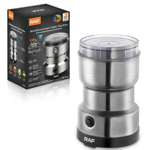( Nw000438 ) Raf Multi Purpose Electric Coffee Grinder Automatic Coffee Spice Bean Grinder Stainless Steel