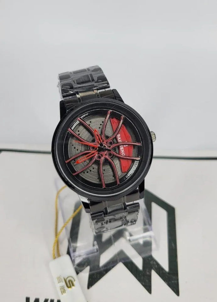 Stainless Steel Spinning Watch