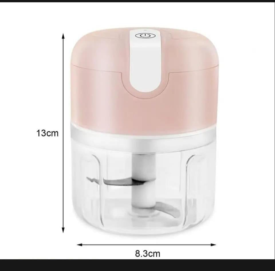 Portable & USB Rechargeable Electric Food Processor - 1 Pc