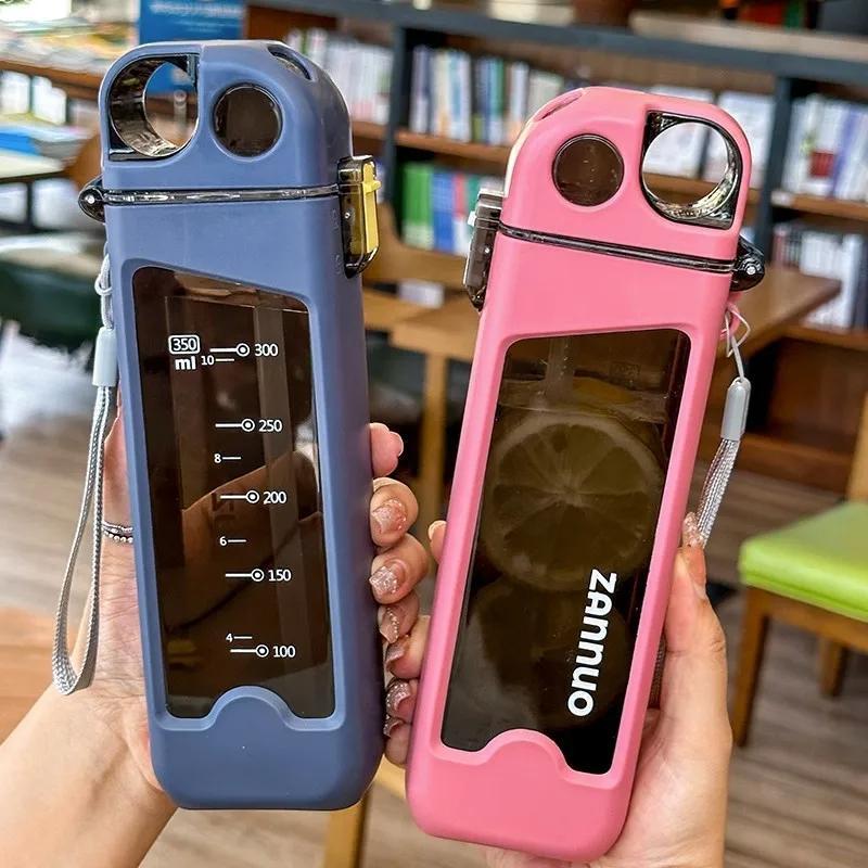 Transparent Insulated Water Bottle - 350 ML