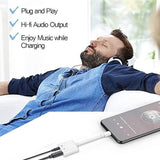 Apple Iphone Connector Lightning To 3.5mm Earphone Jack & Mobile Charging Jack