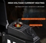 Cob Led Flahlight With Lighters Dual Arc Pulse Flameless Lighter Type C Rechargeable Lighter Work Light Mini Light Men’s Gift