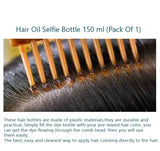 Hair Oil Applicator Bottle, Root Oiling Comb Bottle For Hair Coloring, Shampoo, Oiling, Dye, And Scalp Treatment For Home & Commercial (empty Bottle)