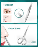 Premium 12-in-1 Manicure & Pedicure Kit – Stainless Steel Nail Clippers Set With Grooming Tools For Hand, Foot & Facial Care – Travel Case Included